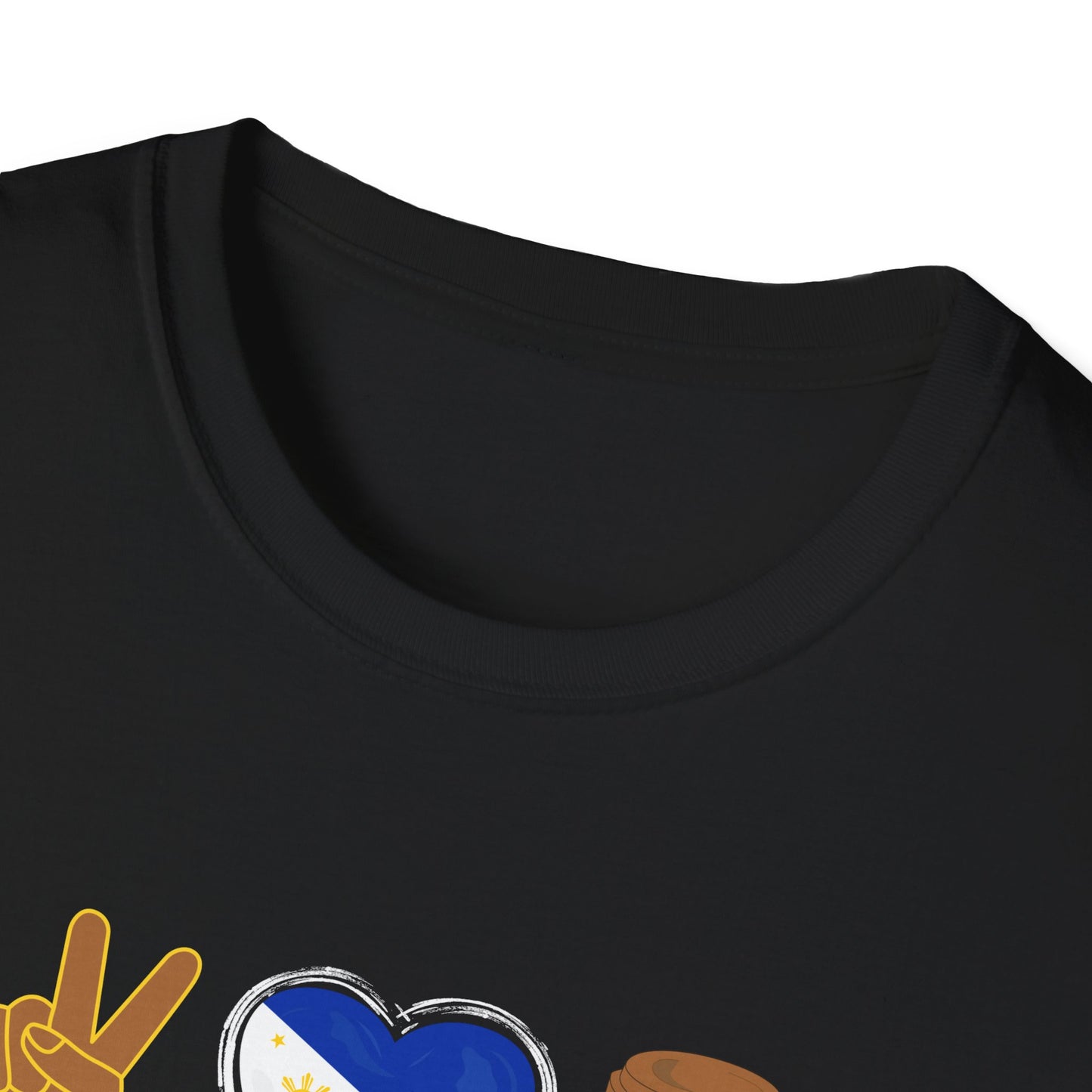 Softstyle T-Shirt Peace Love Coffee