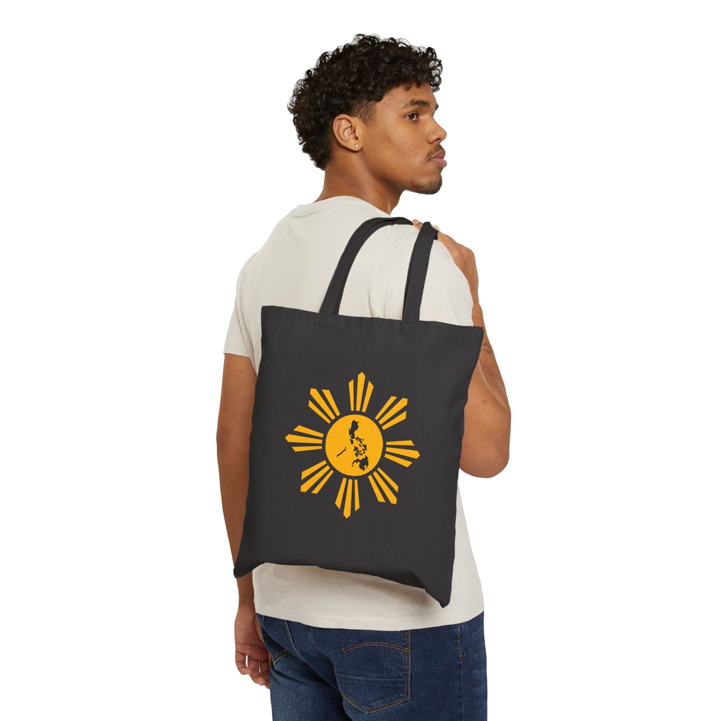 Cotton Canvas Tote Bag - Philippines Sun