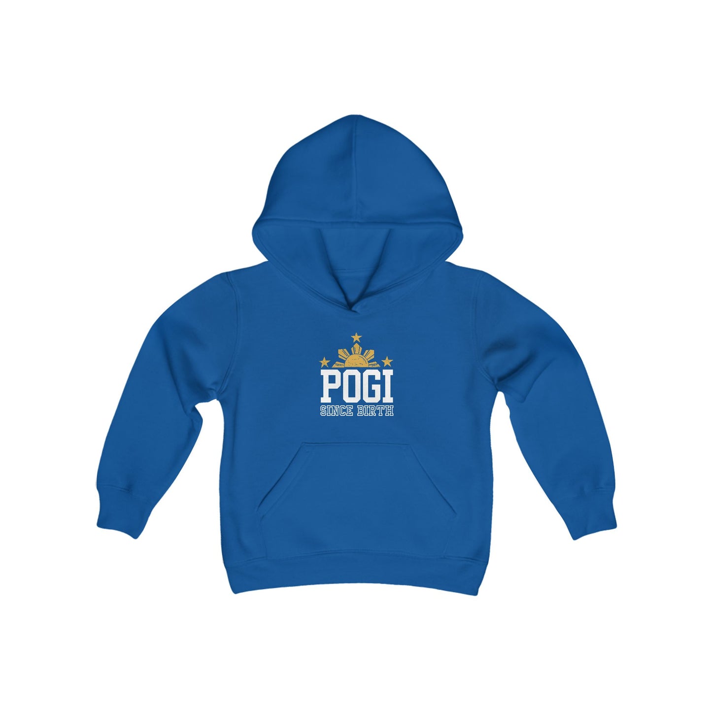 Youth Heavy Blend Hooded Sweatshirt Pogi Since Birth