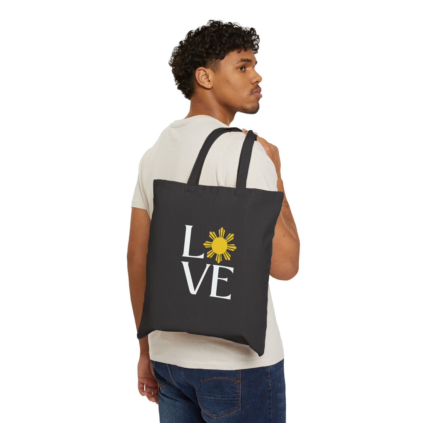 LOVE Canvas Tote Bag
