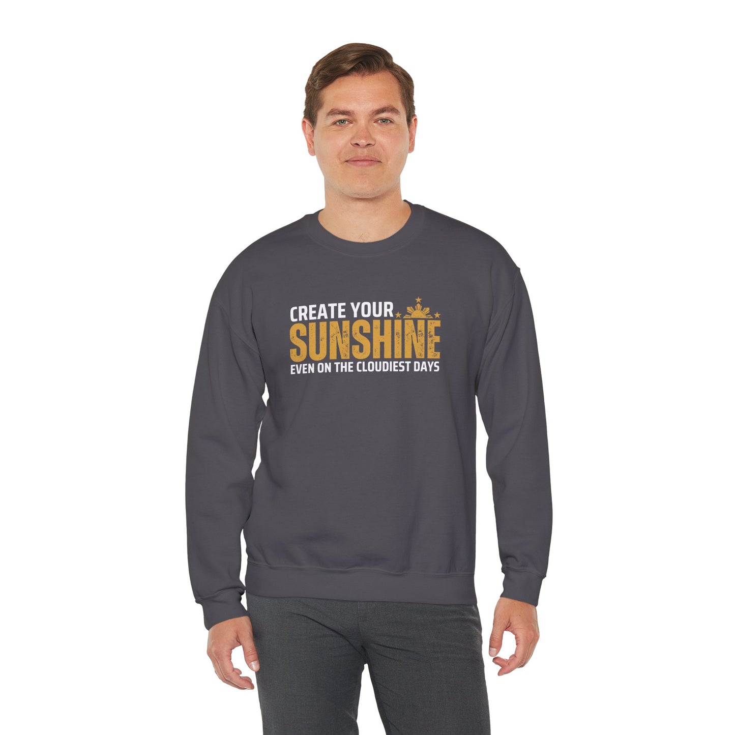 Cozy Crewneck Sweatshirt Create Your Sunshine
