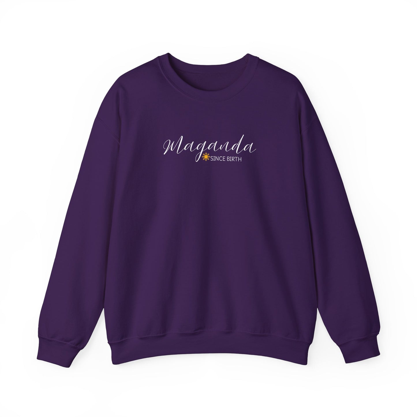 Cozy Crewneck Sweatshirt Maganda Since Birth