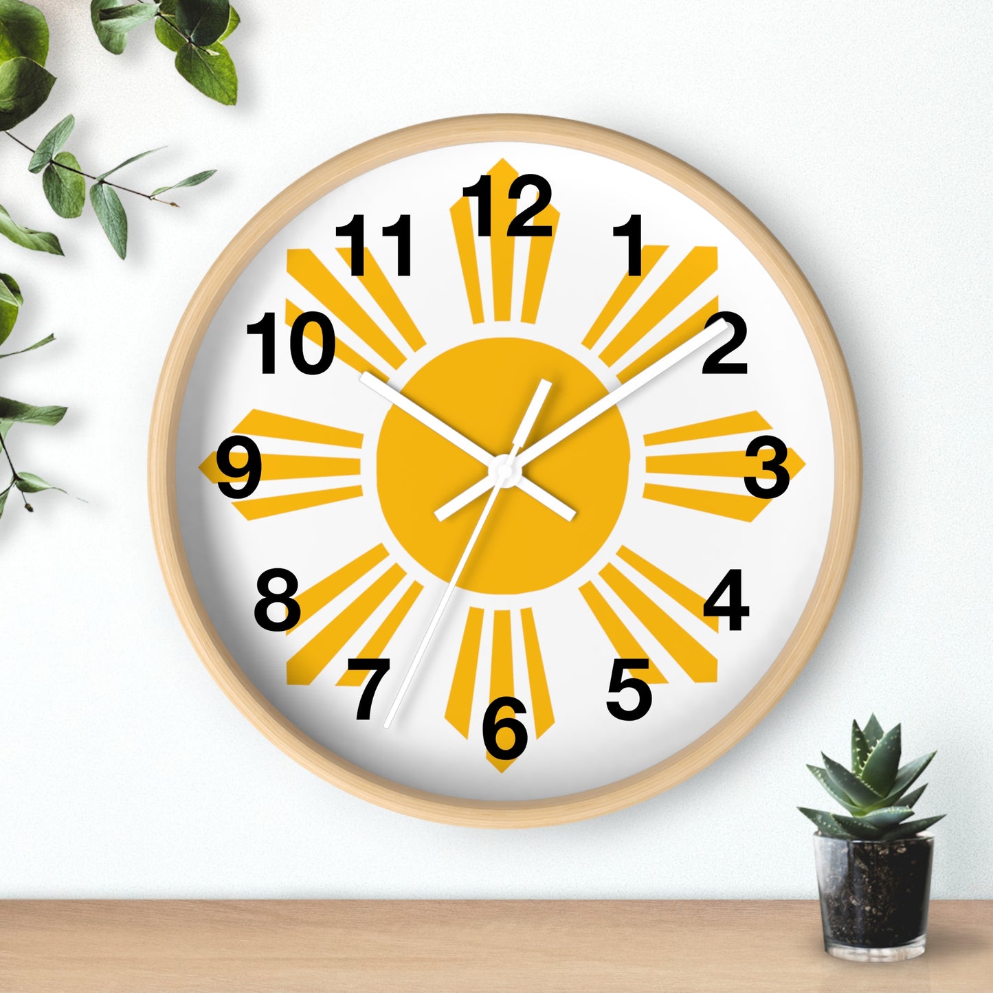 Wall Clock Sun