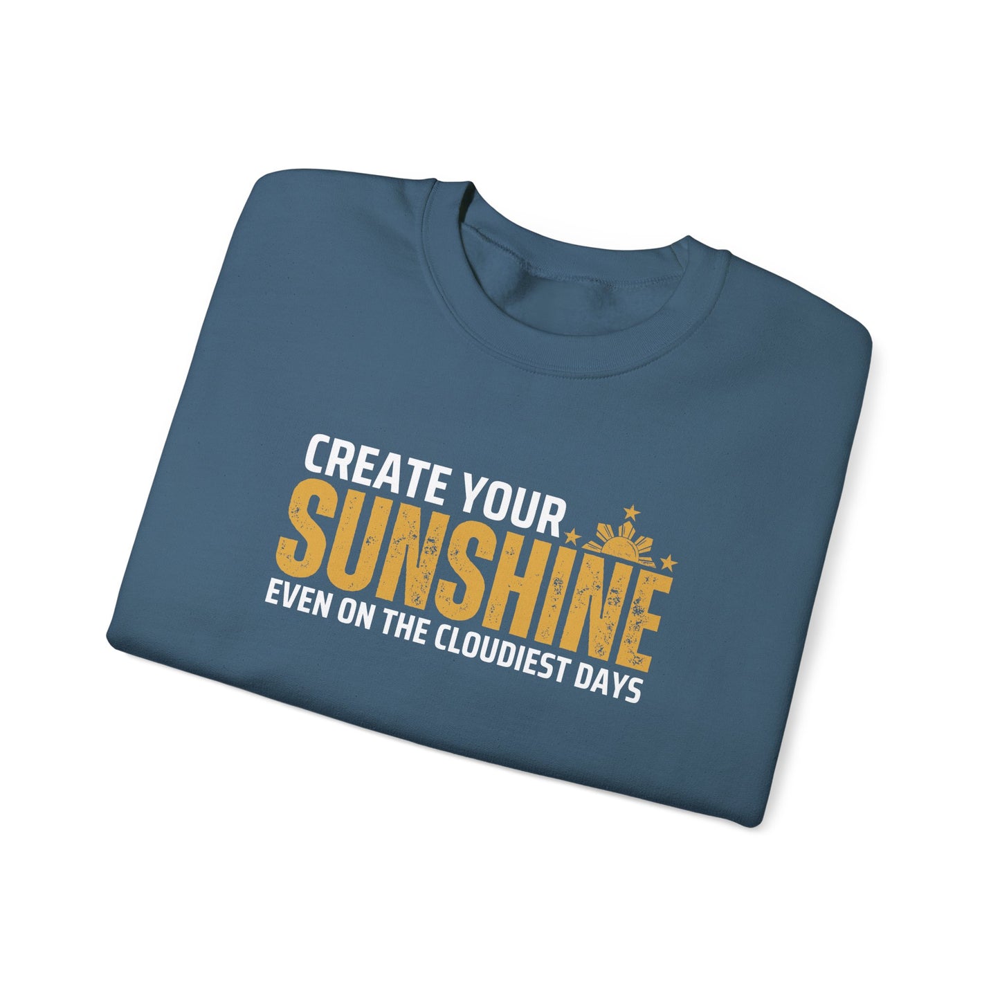 Cozy Crewneck Sweatshirt Create Your Sunshine