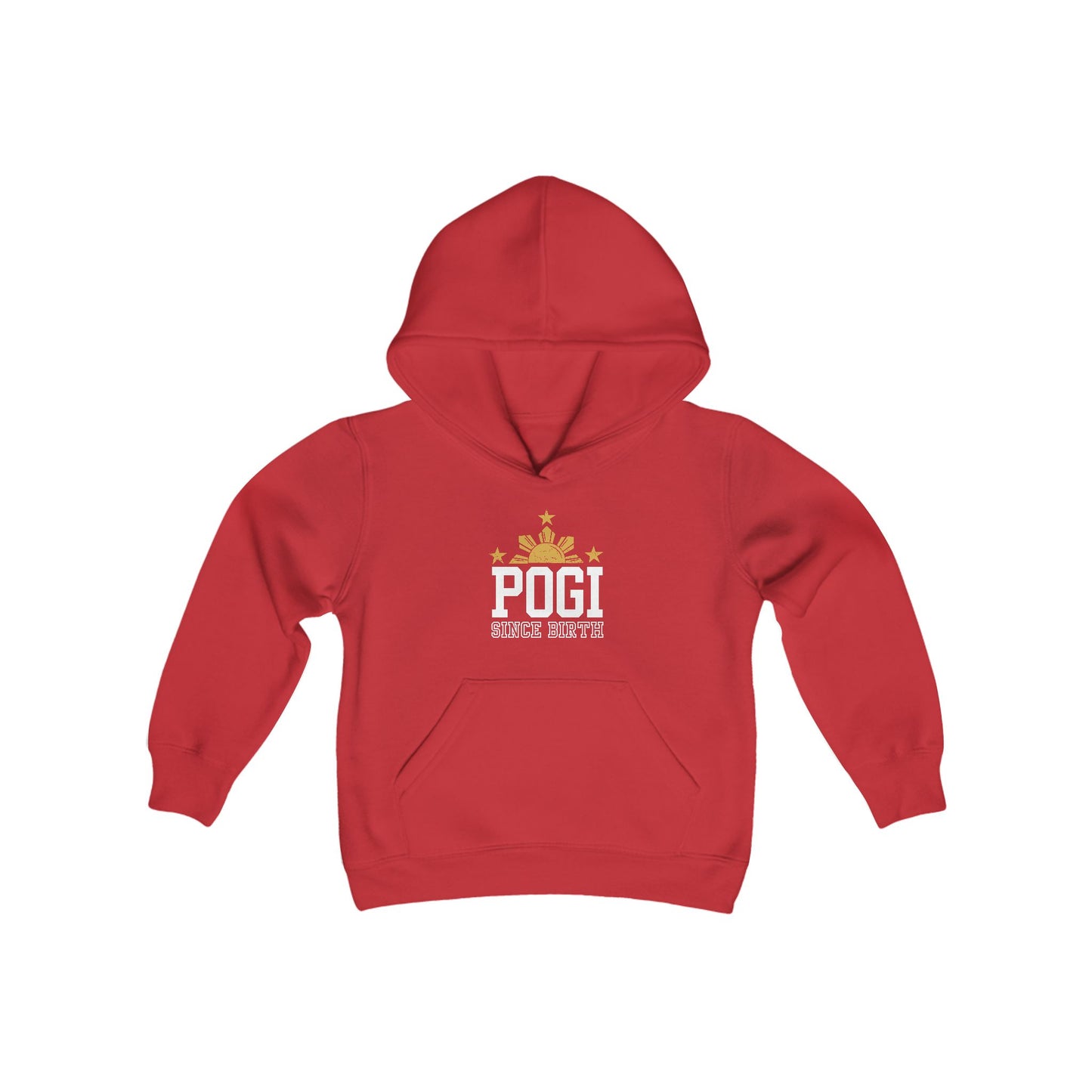 Youth Heavy Blend Hooded Sweatshirt Pogi Since Birth