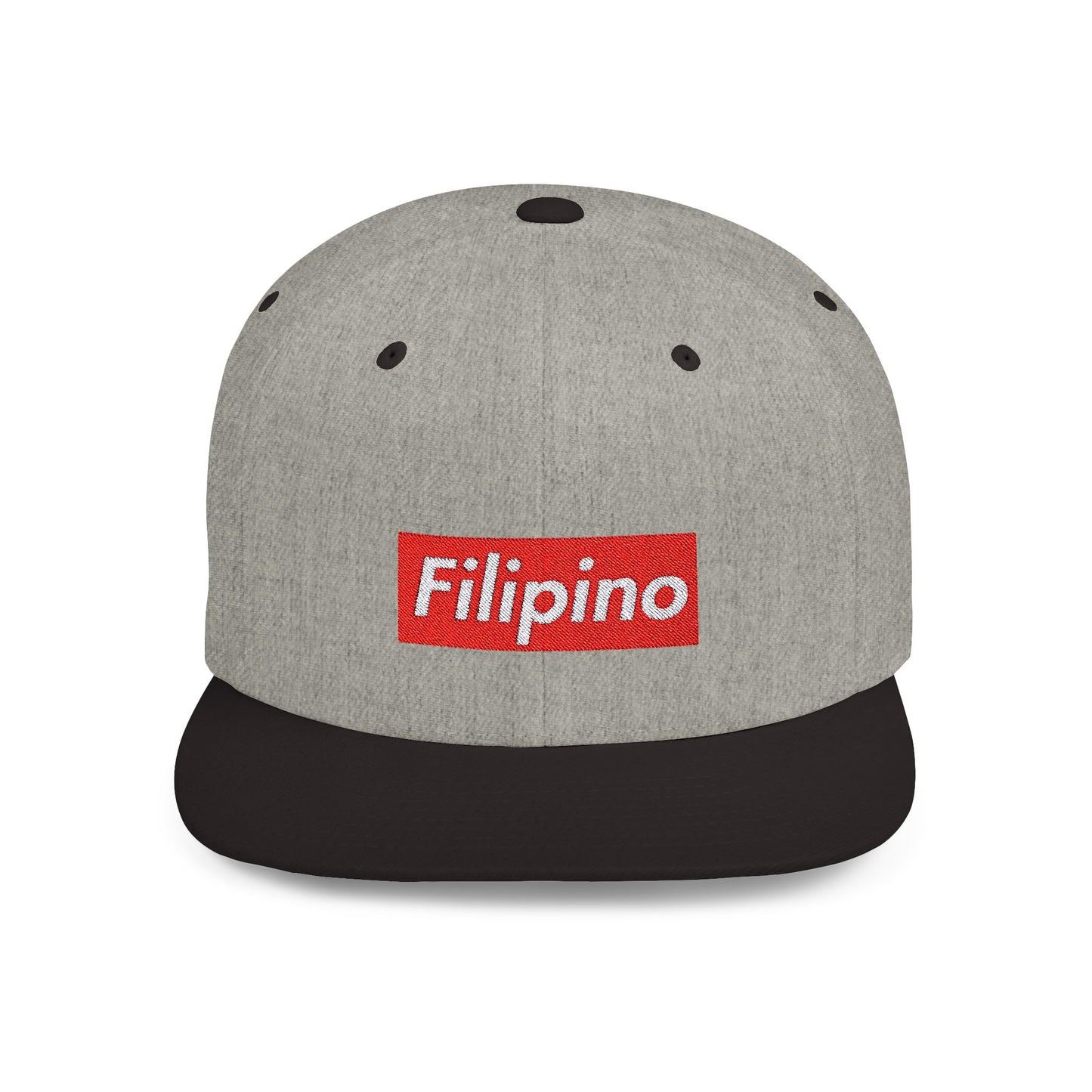 Flat Bill Snapback - Filipino