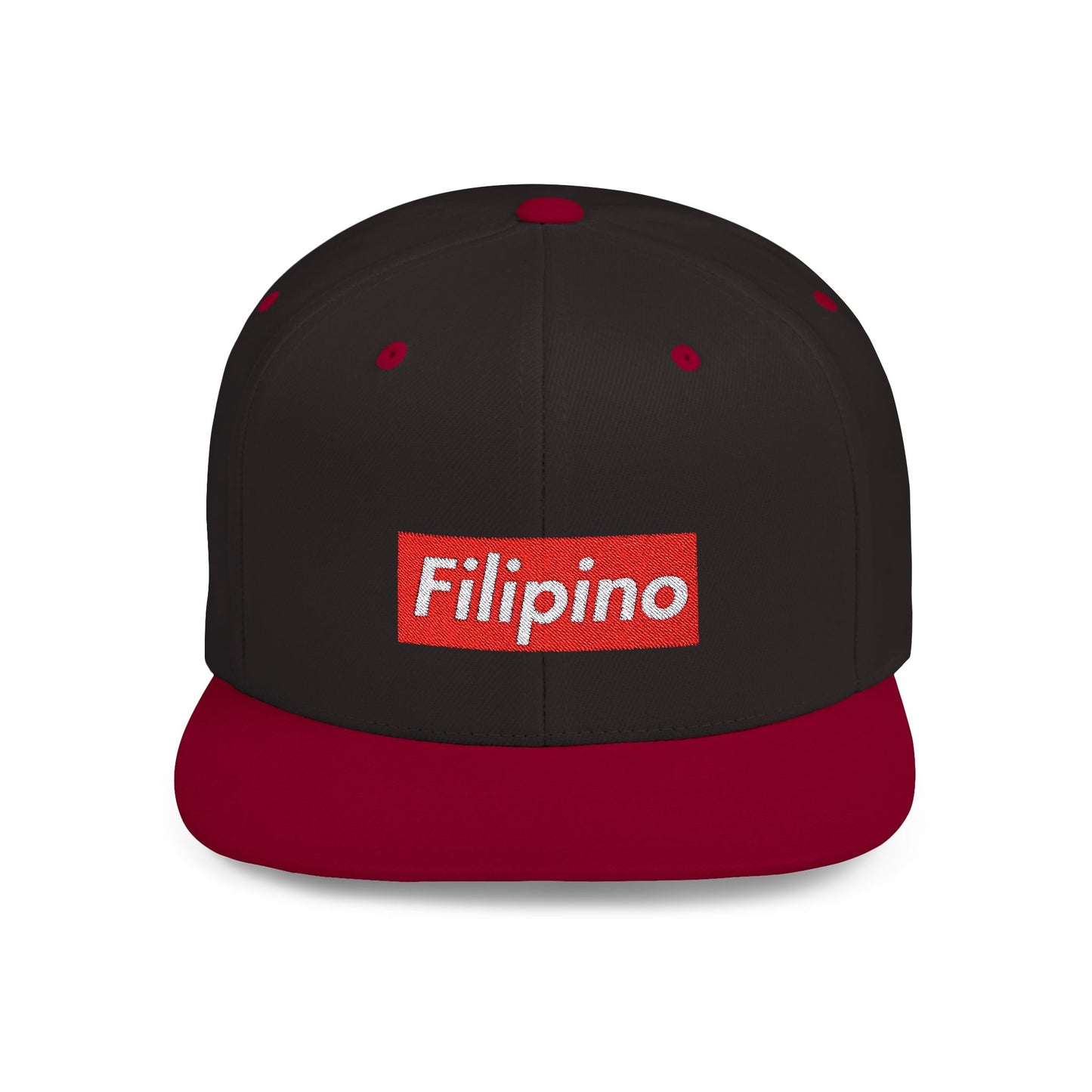 Flat Bill Snapback - Filipino