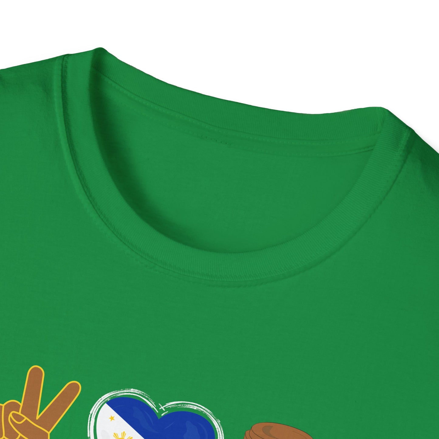 Softstyle T-Shirt Peace Love Coffee