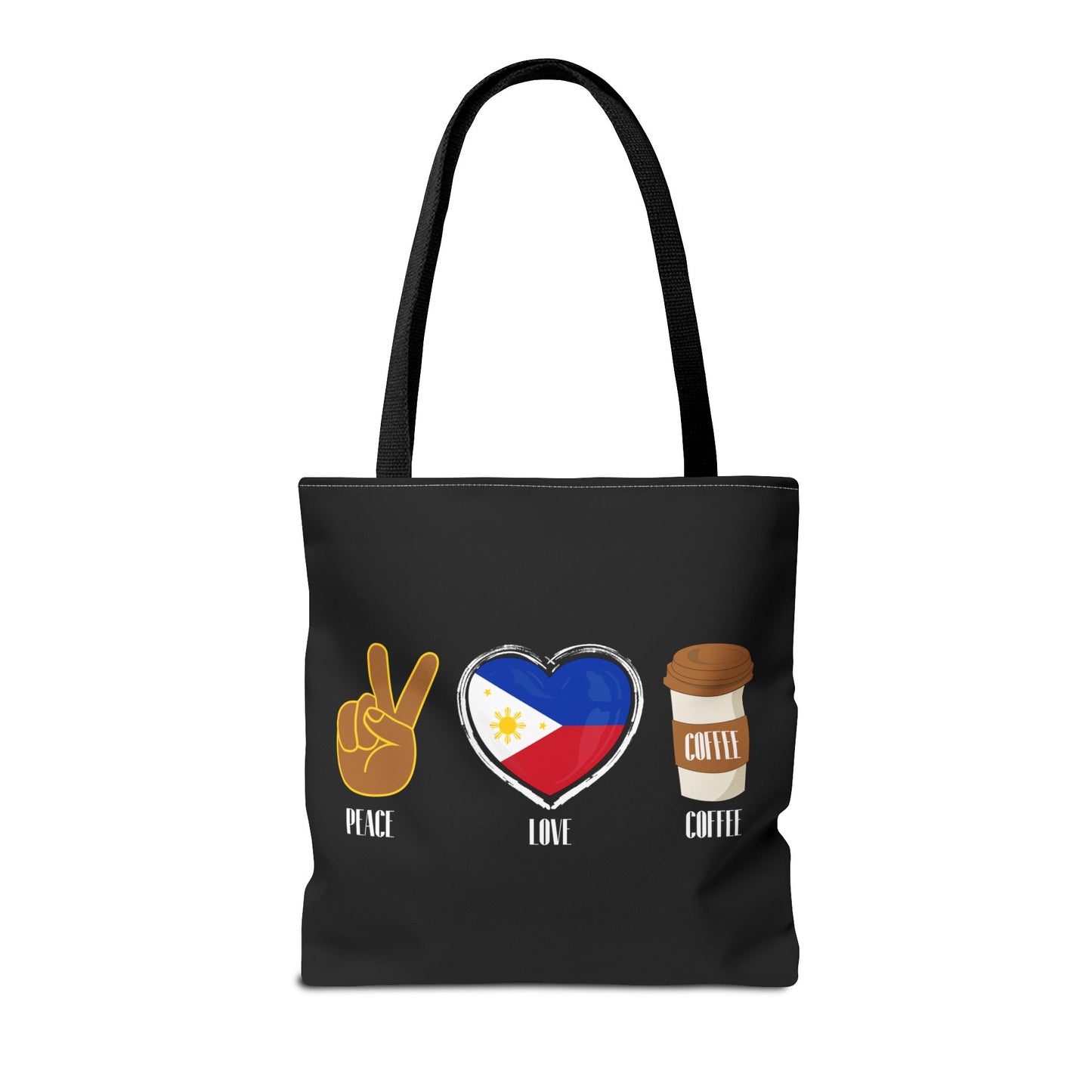 Tote Bag - Peace Love Coffee