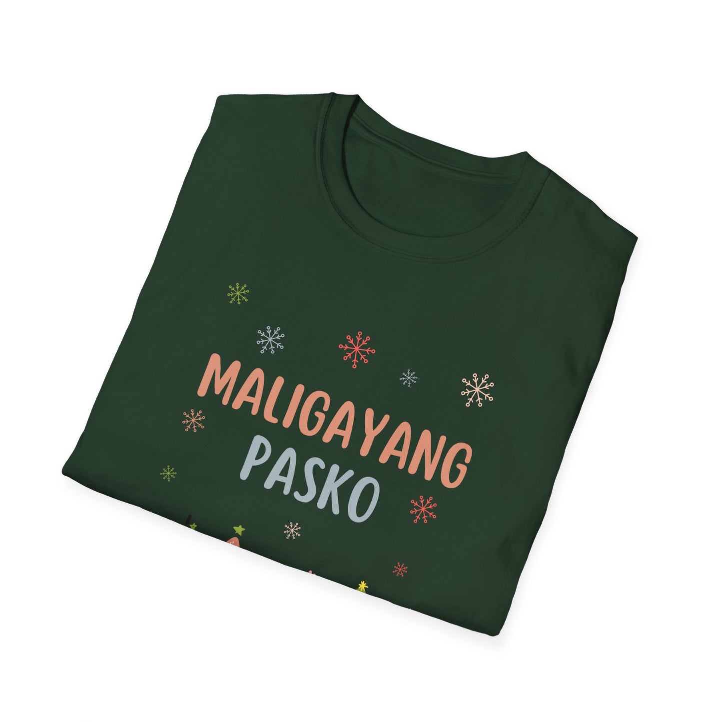 Unisex Softstyle T-Shirt Maligayang Pasko
