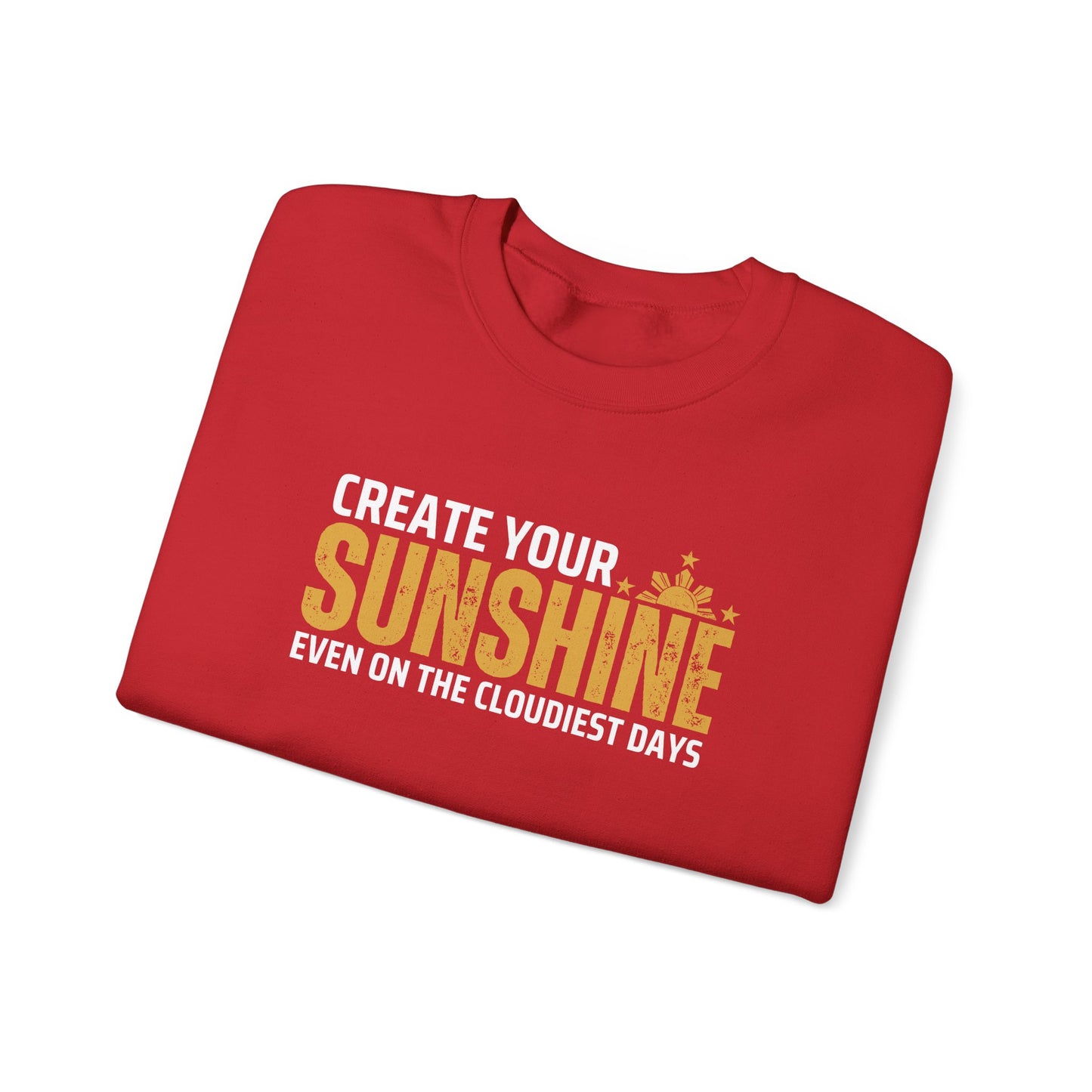 Cozy Crewneck Sweatshirt Create Your Sunshine