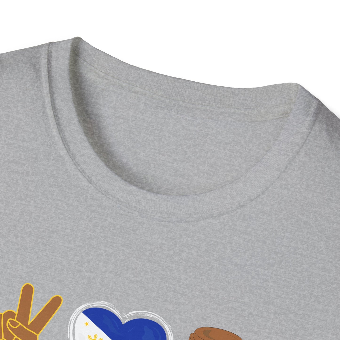 Softstyle T-Shirt Peace Love Coffee
