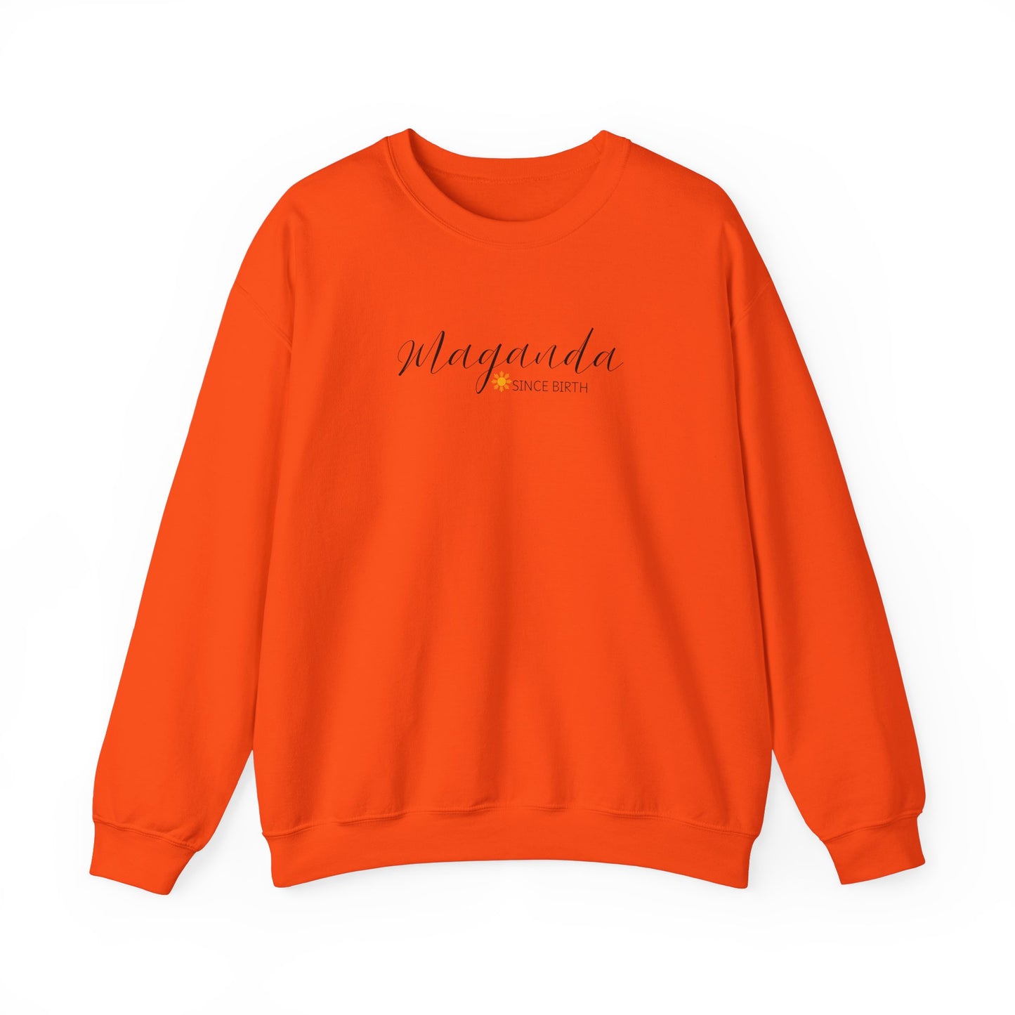 Cozy Crewneck Sweatshirt Maganda Since Birth