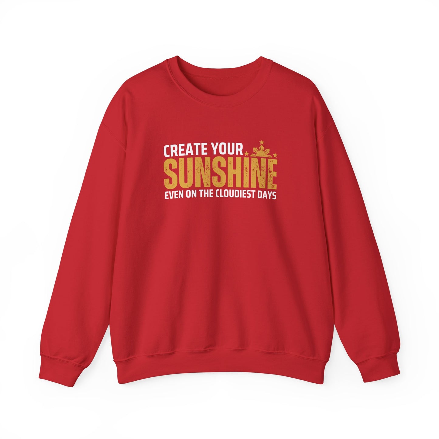 Cozy Crewneck Sweatshirt Create Your Sunshine