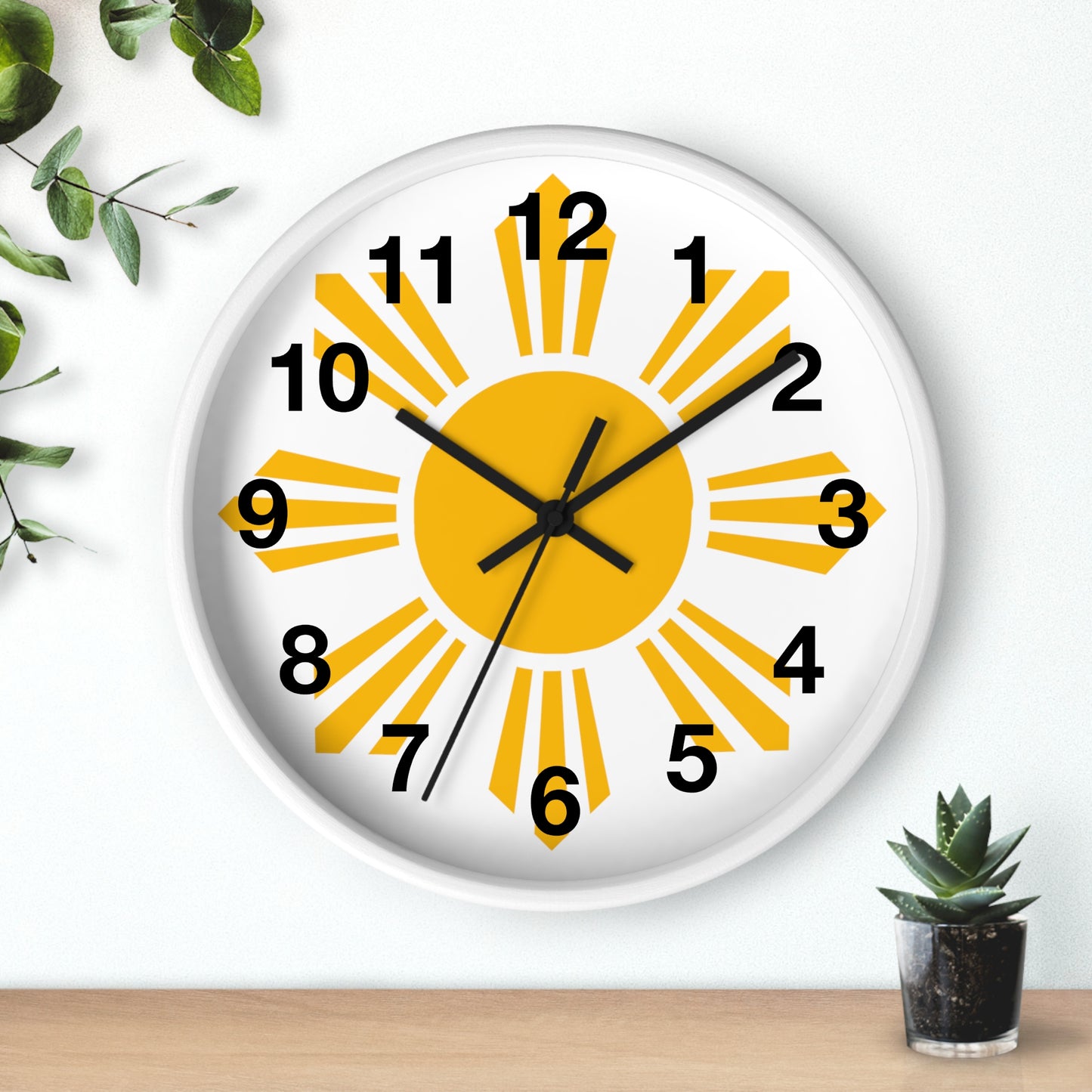 Wall Clock Sun