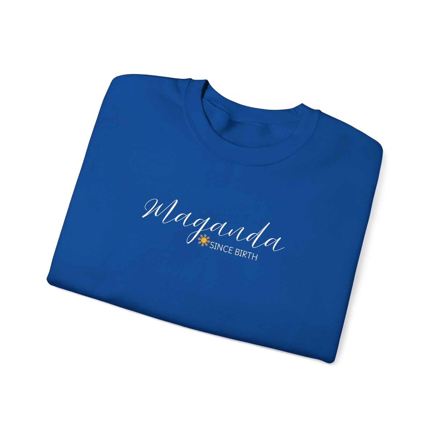 Cozy Crewneck Sweatshirt Maganda Since Birth