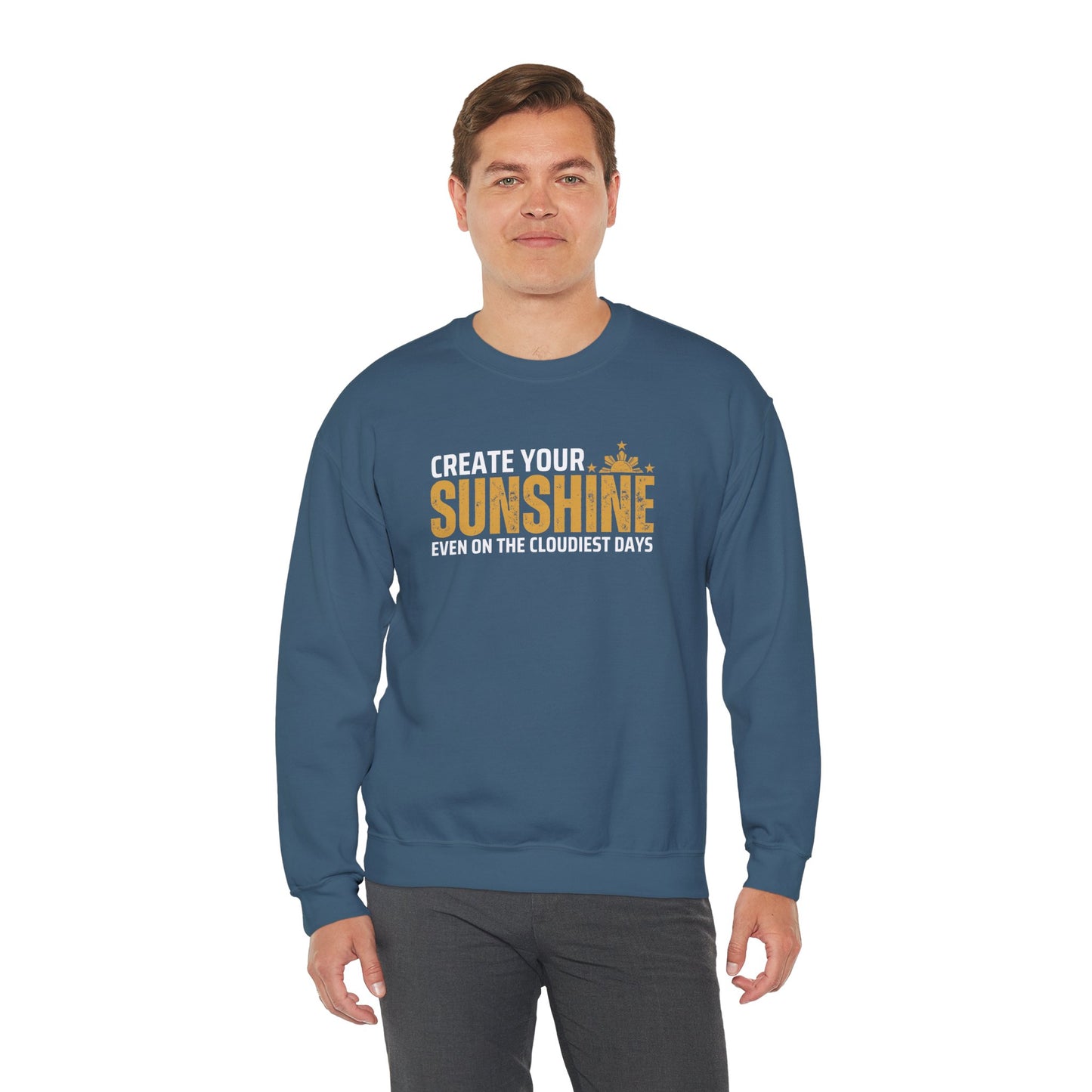 Cozy Crewneck Sweatshirt Create Your Sunshine