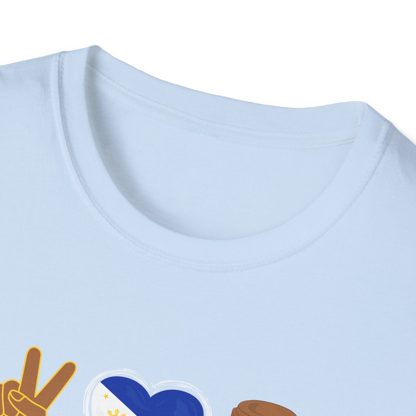 Softstyle T-Shirt Peace Love Coffee