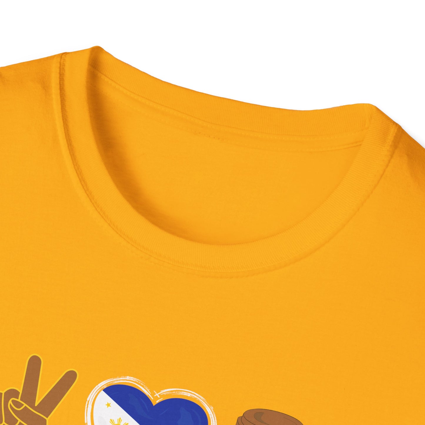 Softstyle T-Shirt Peace Love Coffee