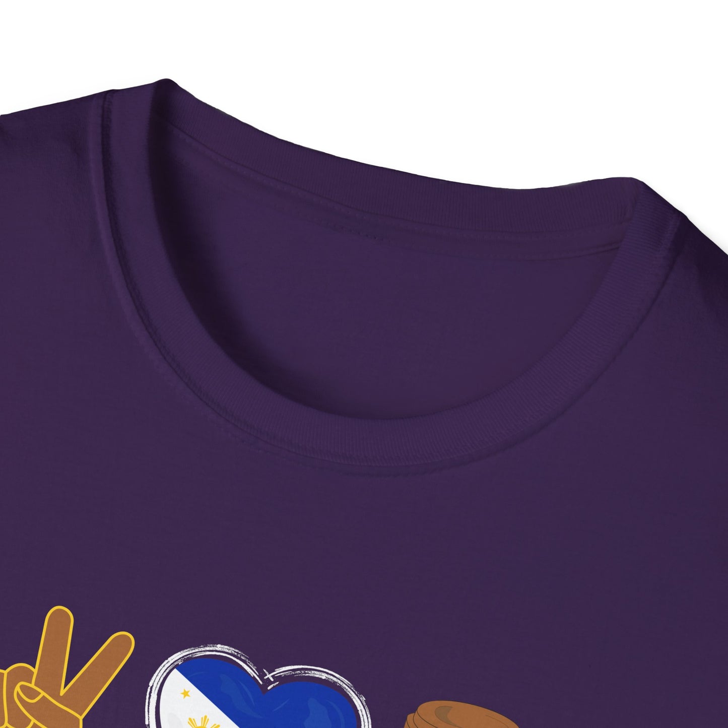 Softstyle T-Shirt Peace Love Coffee
