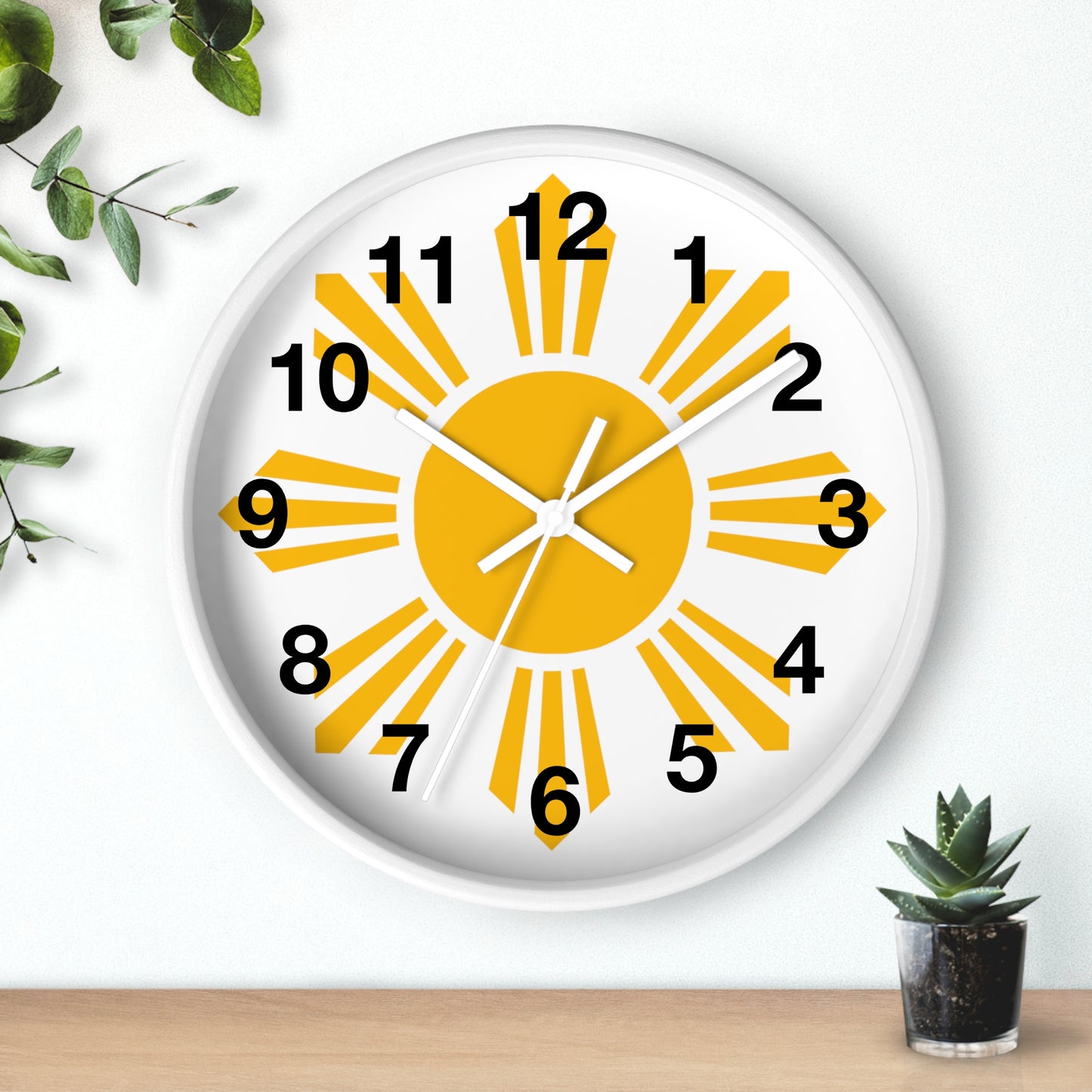 Wall Clock Sun