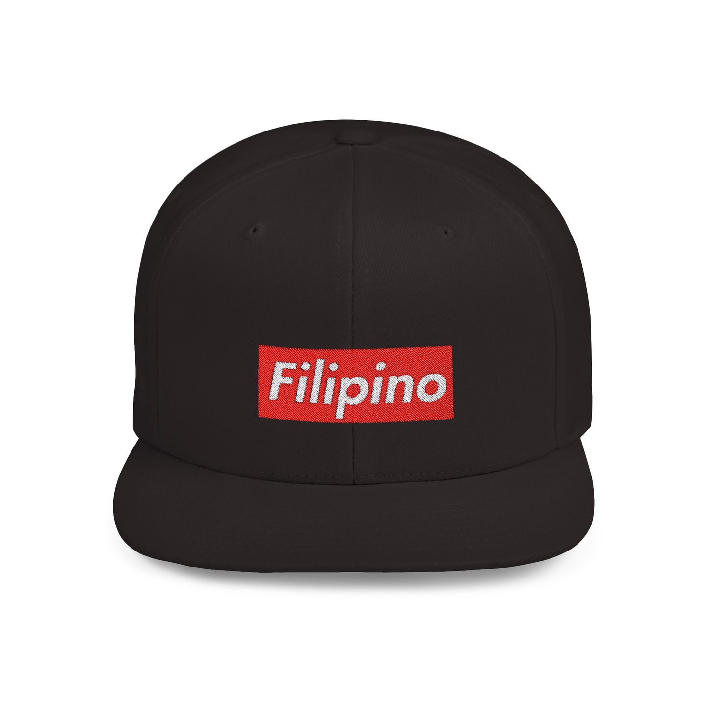 Flat Bill Snapback - Filipino