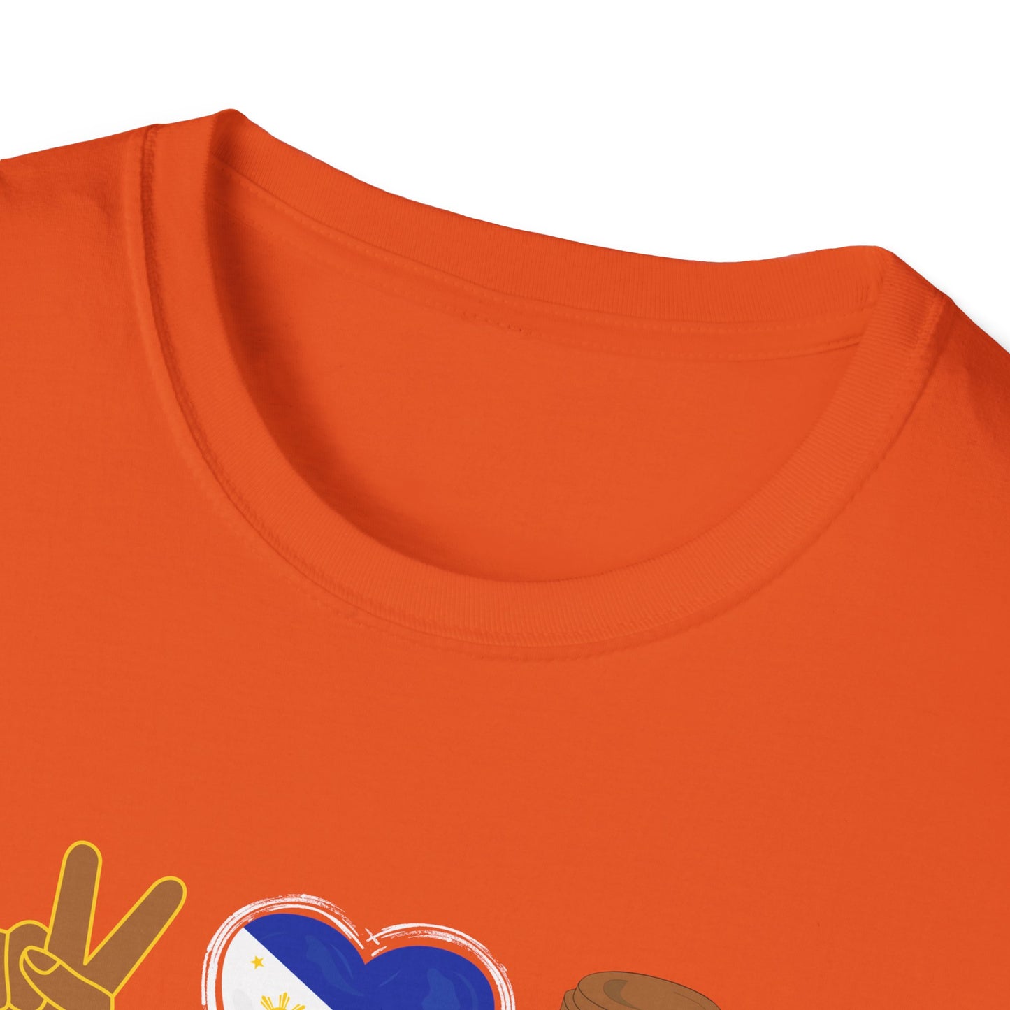 Softstyle T-Shirt Peace Love Coffee