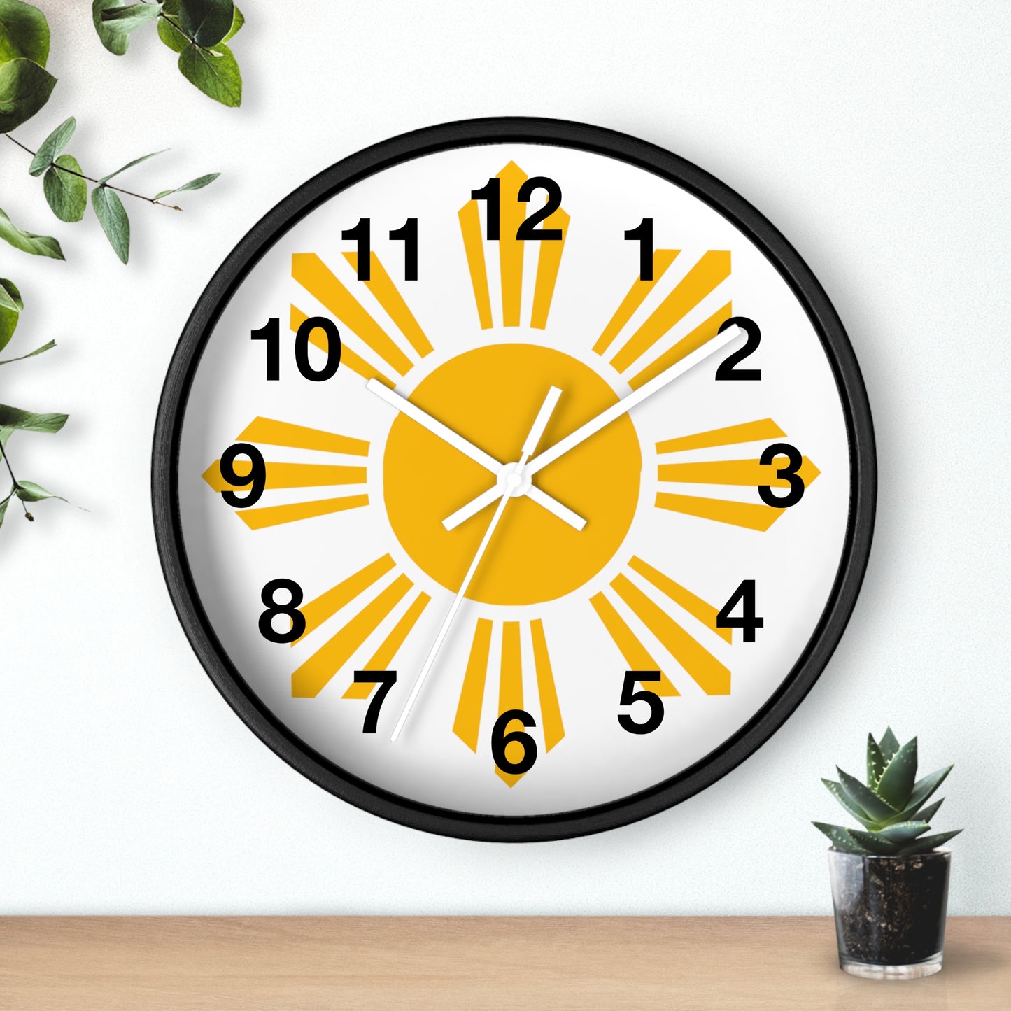 Wall Clock Sun
