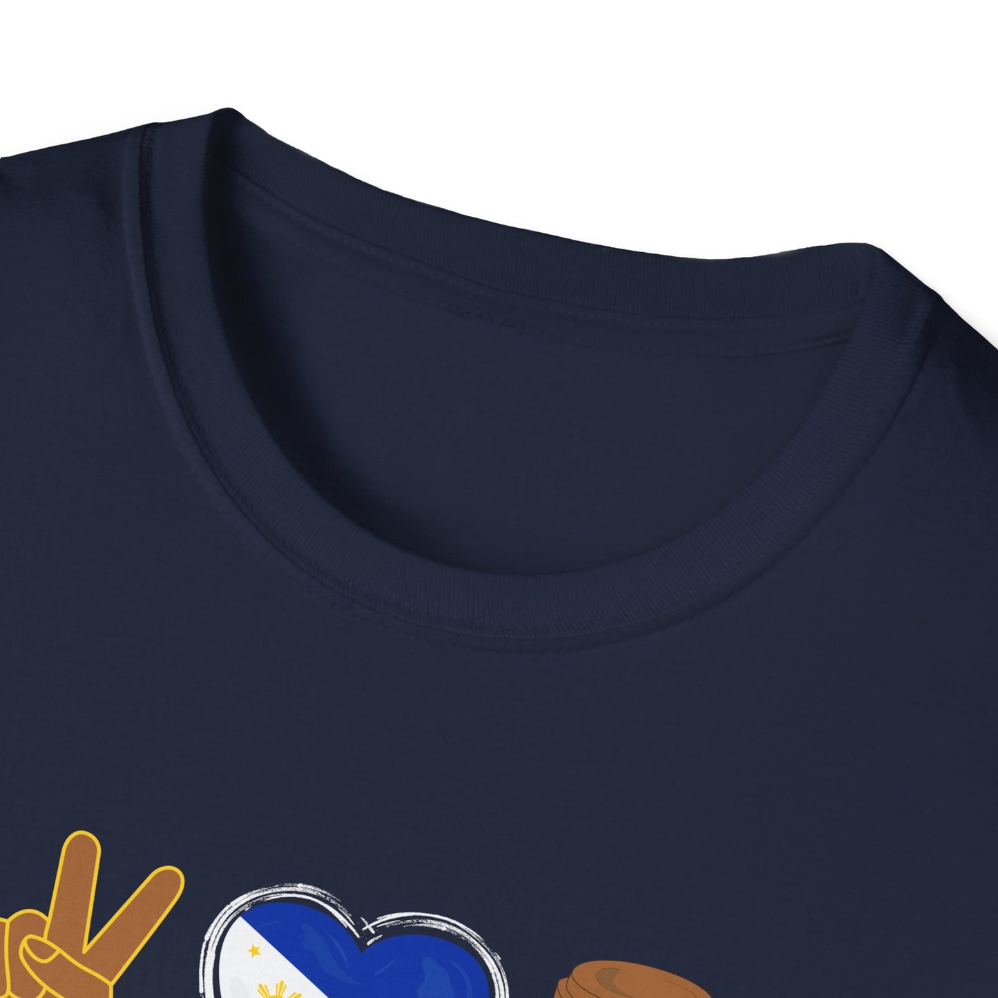 Softstyle T-Shirt Peace Love Coffee