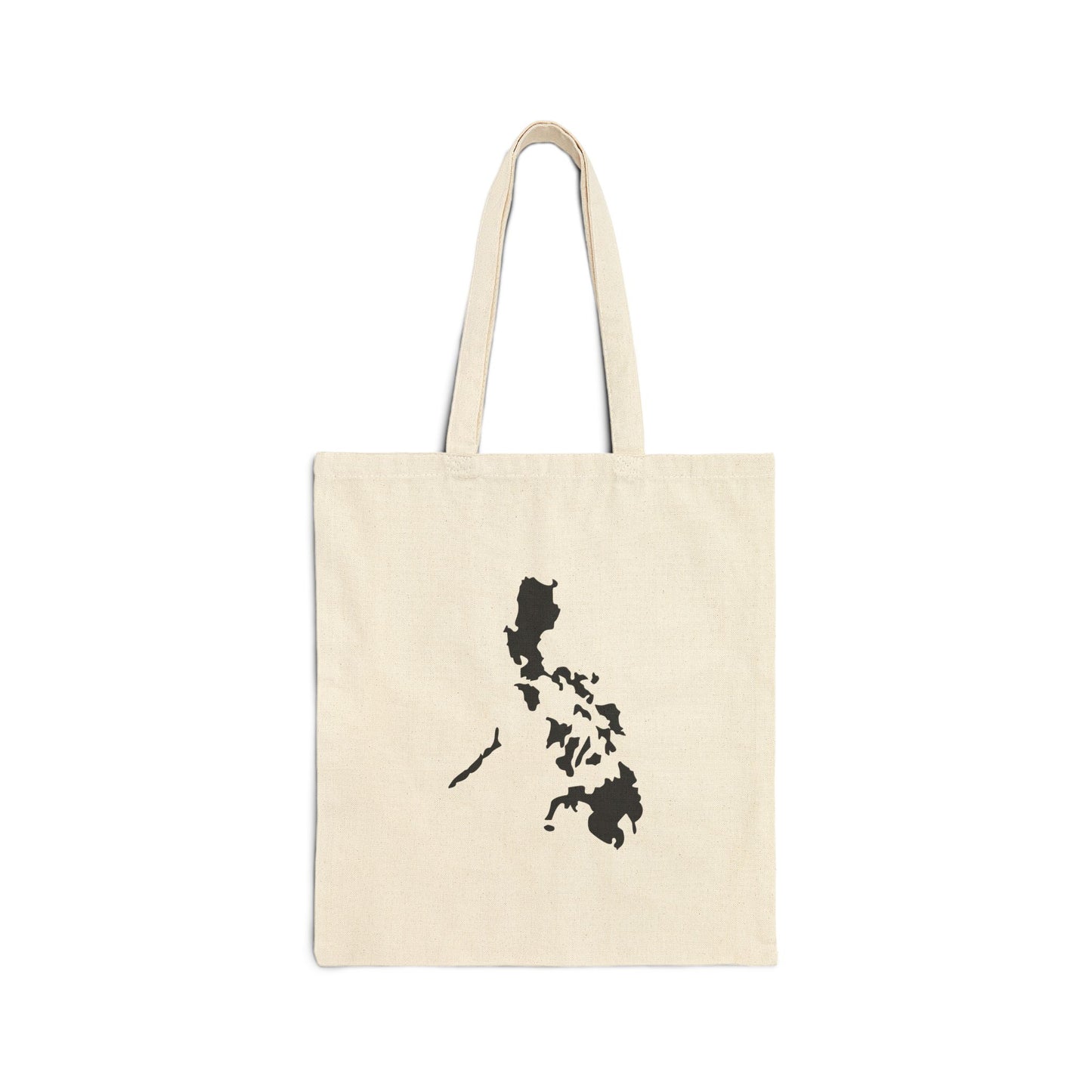 Cotton Canvas Tote Bag - Philippines Map
