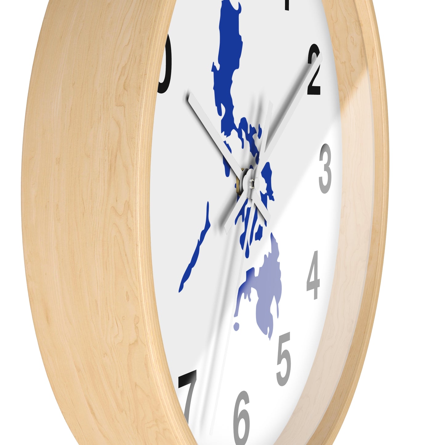 Wall Clock Map