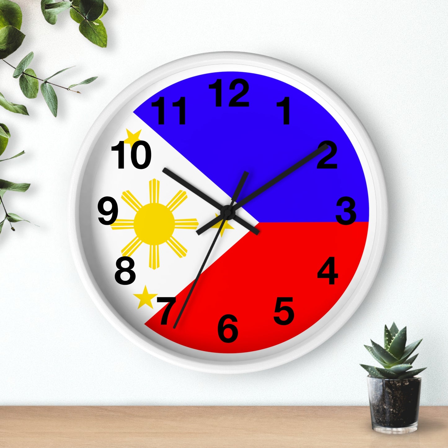 Wall Clock Flag