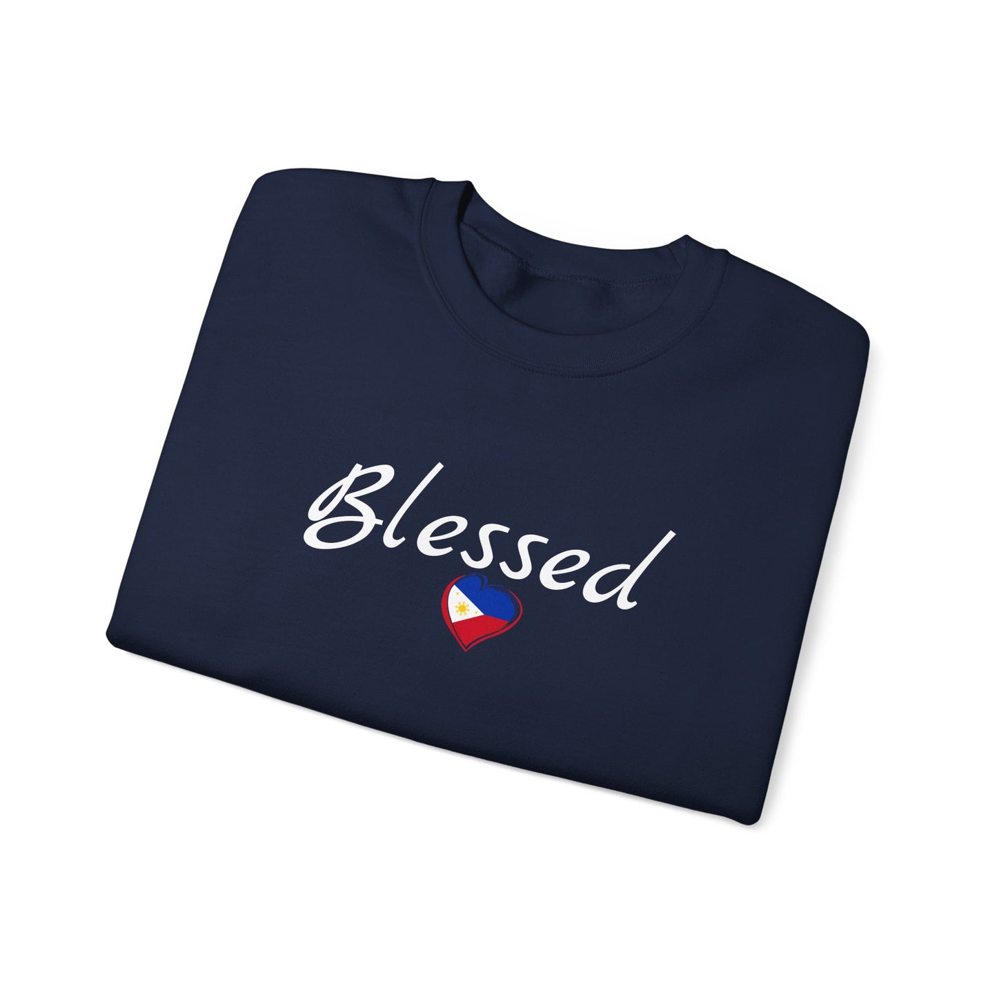 Cozy Crewneck Sweatshirt Blessed