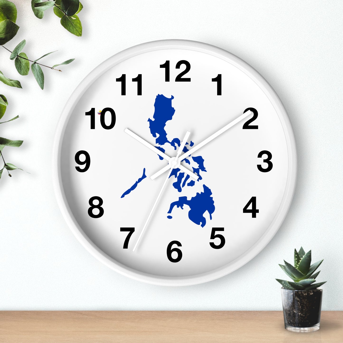 Wall Clock Map