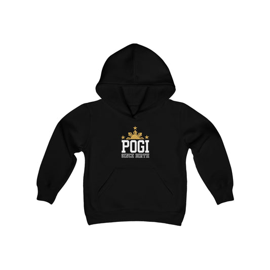 Youth Heavy Blend Hooded Sweatshirt Pogi Since Birth