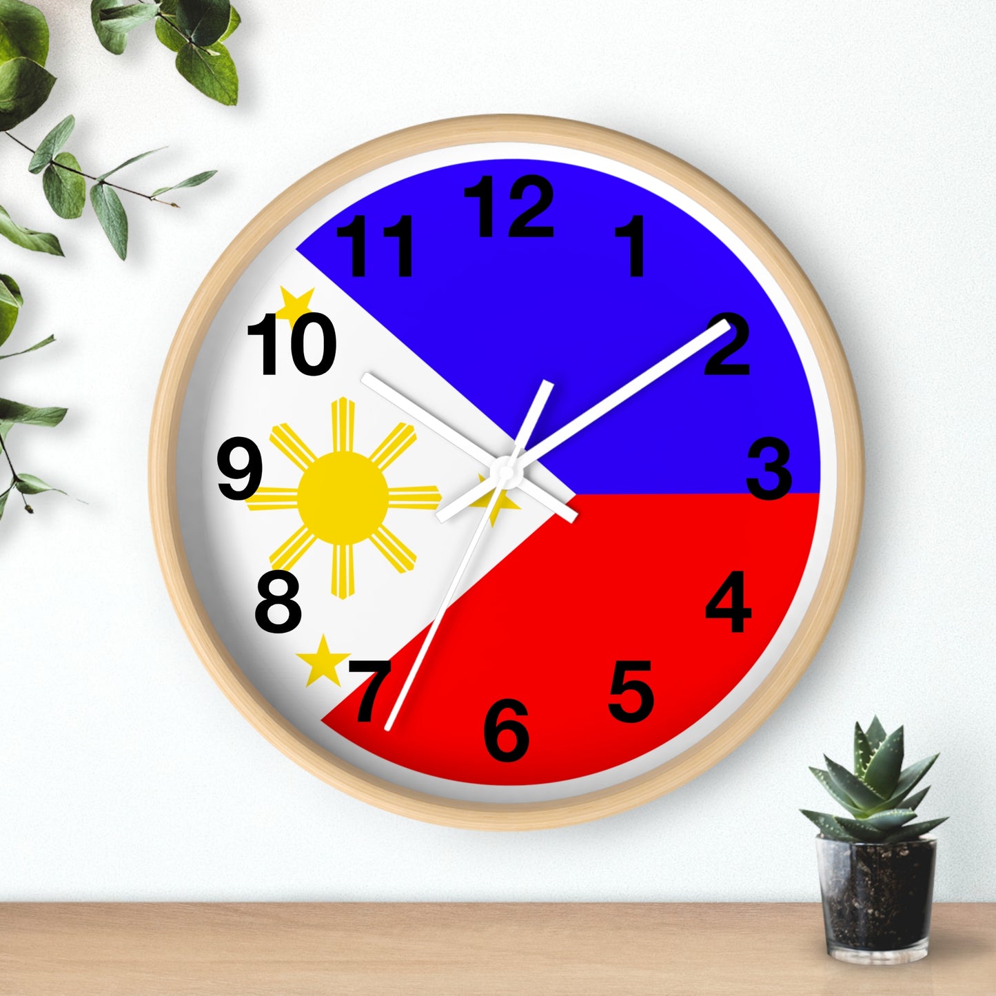 Wall Clock Flag