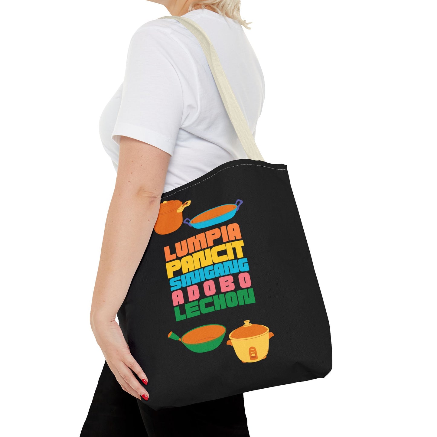 Tote Bag - Lumpia Pancit Sinigang Adobo & Lechon