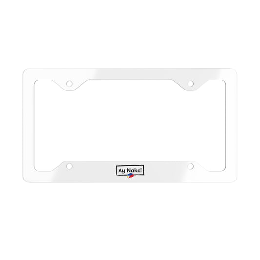 Metal License Plate Frame - AY NAKO