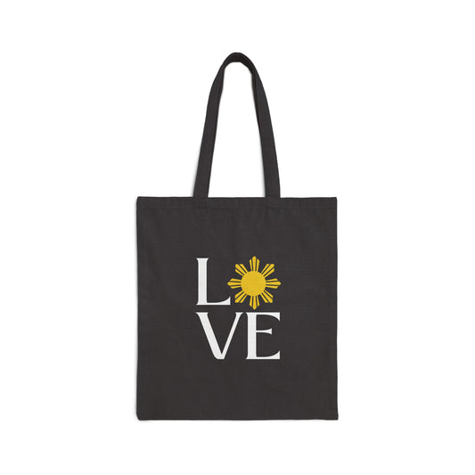 LOVE Canvas Tote Bag