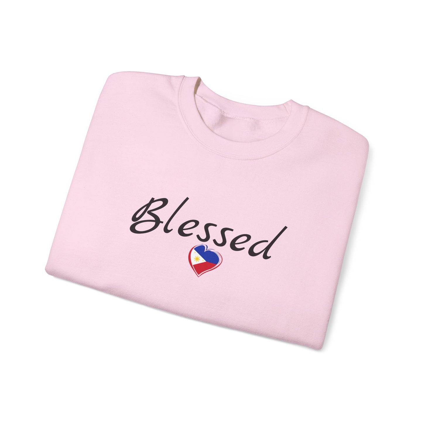 Cozy Crewneck Sweatshirt Blessed