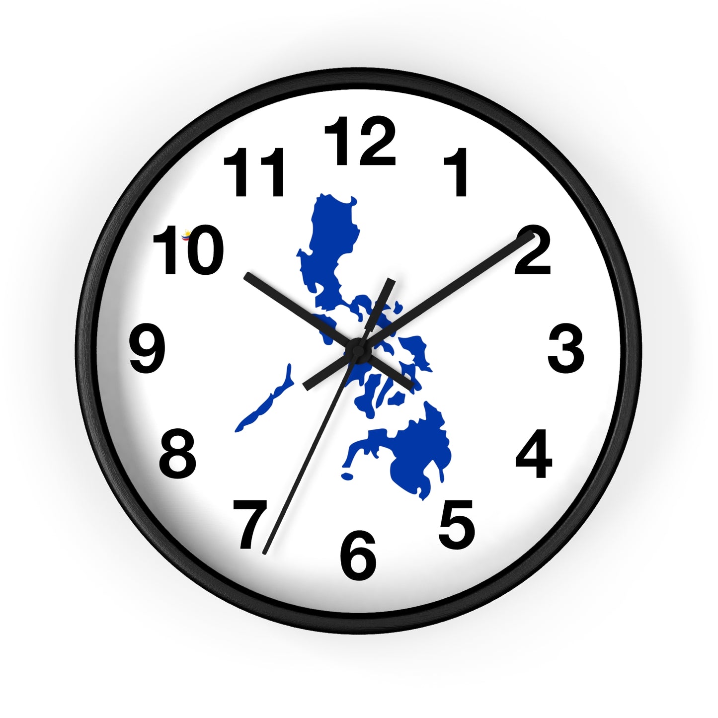 Wall Clock Map