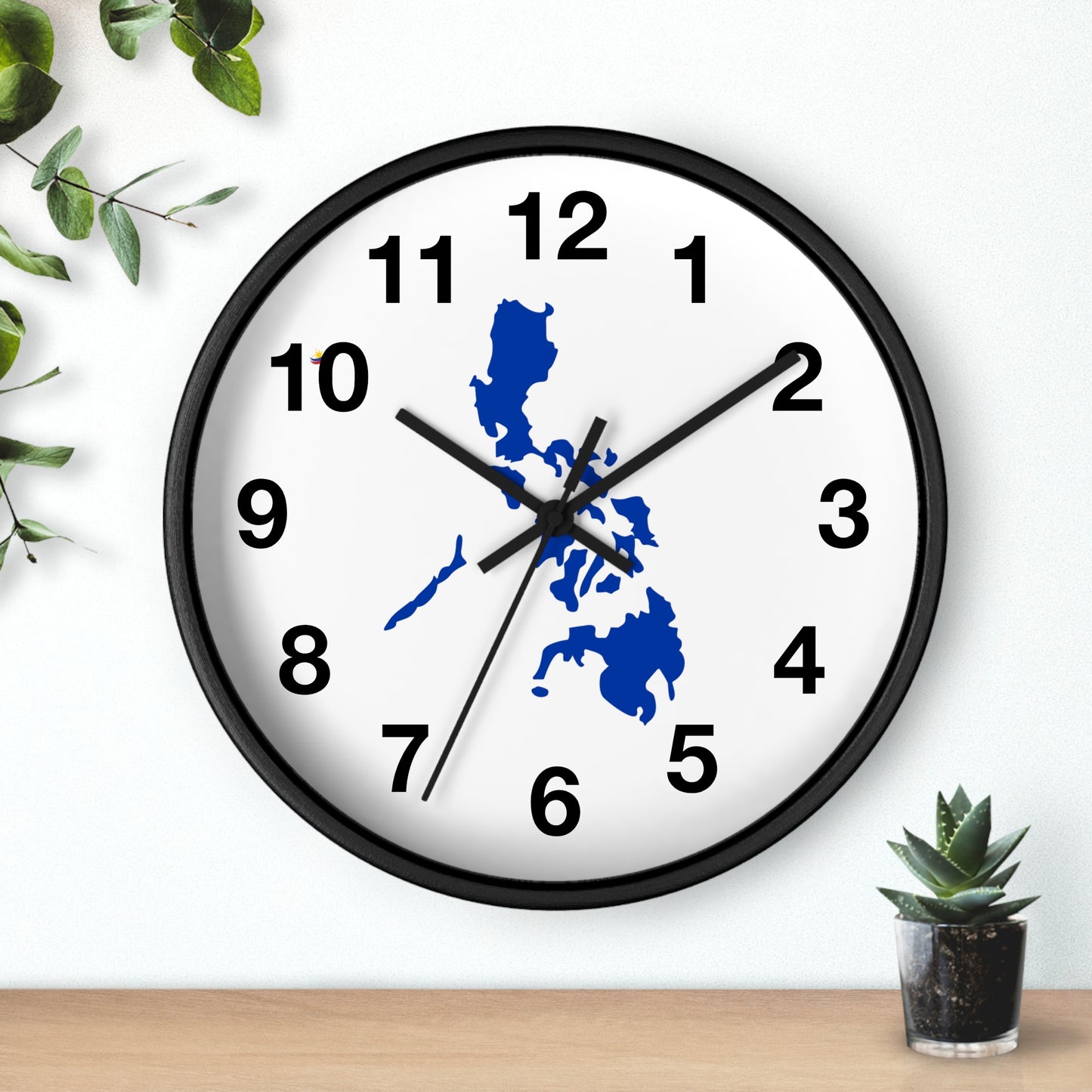 Wall Clock Map