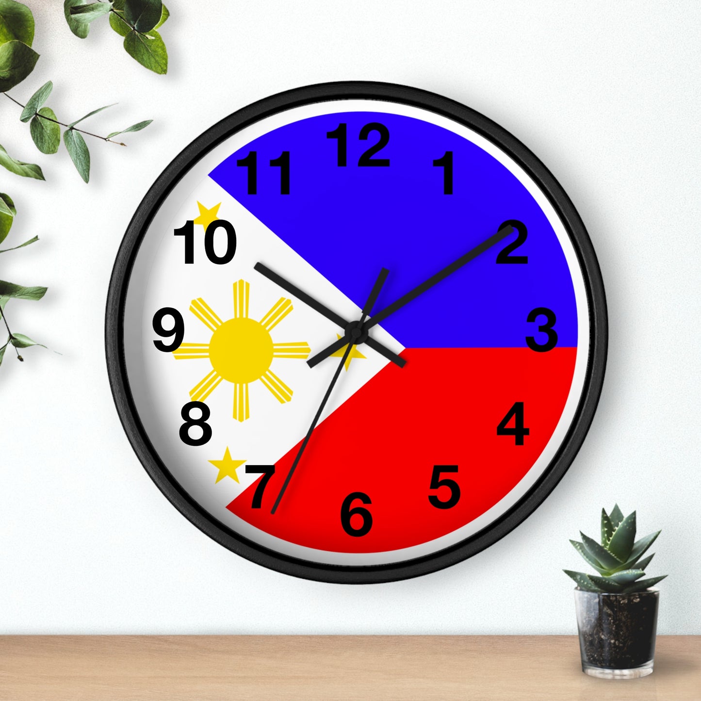 Wall Clock Flag