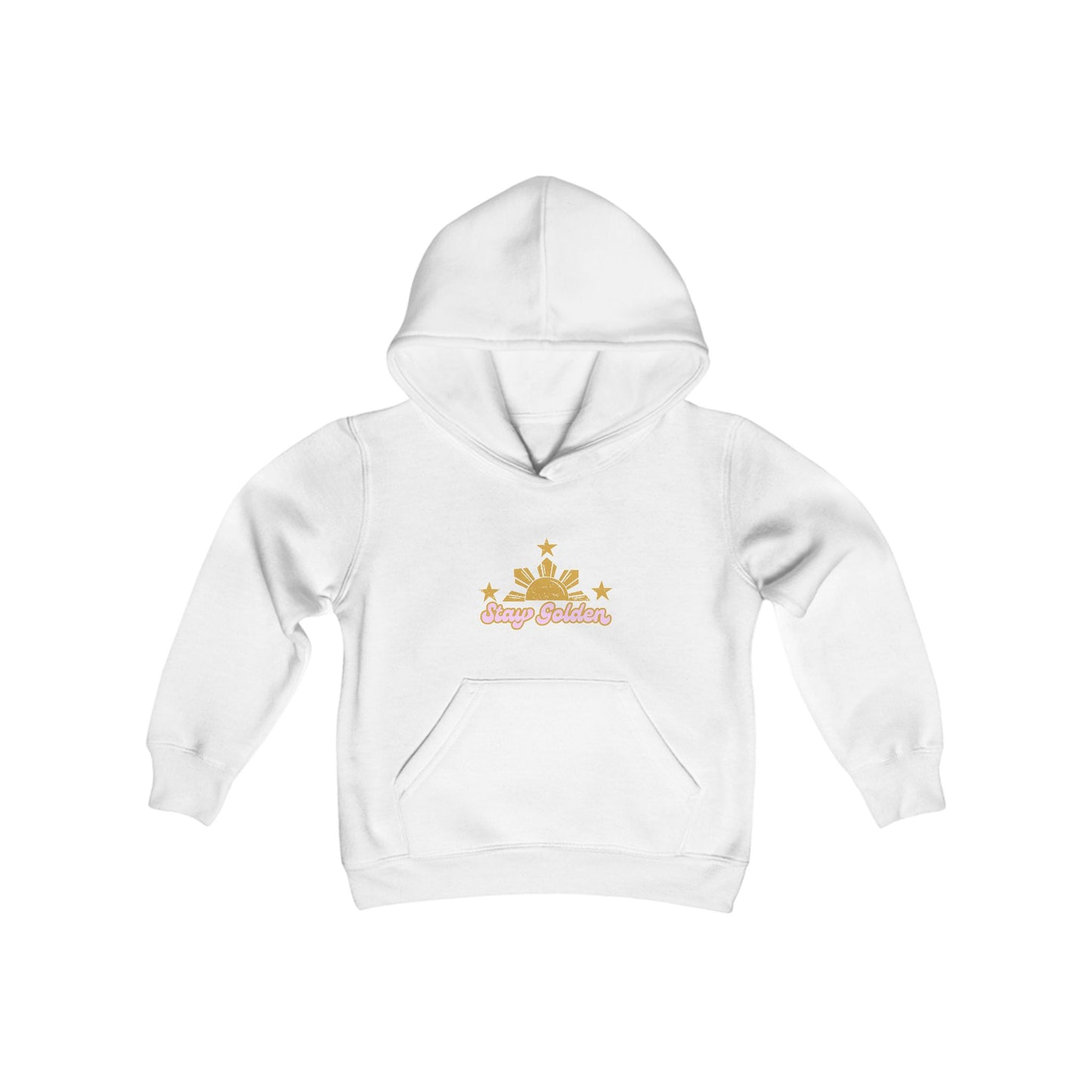 Youth Heavy Blend Hooded Sweatshirt - Stay Golden