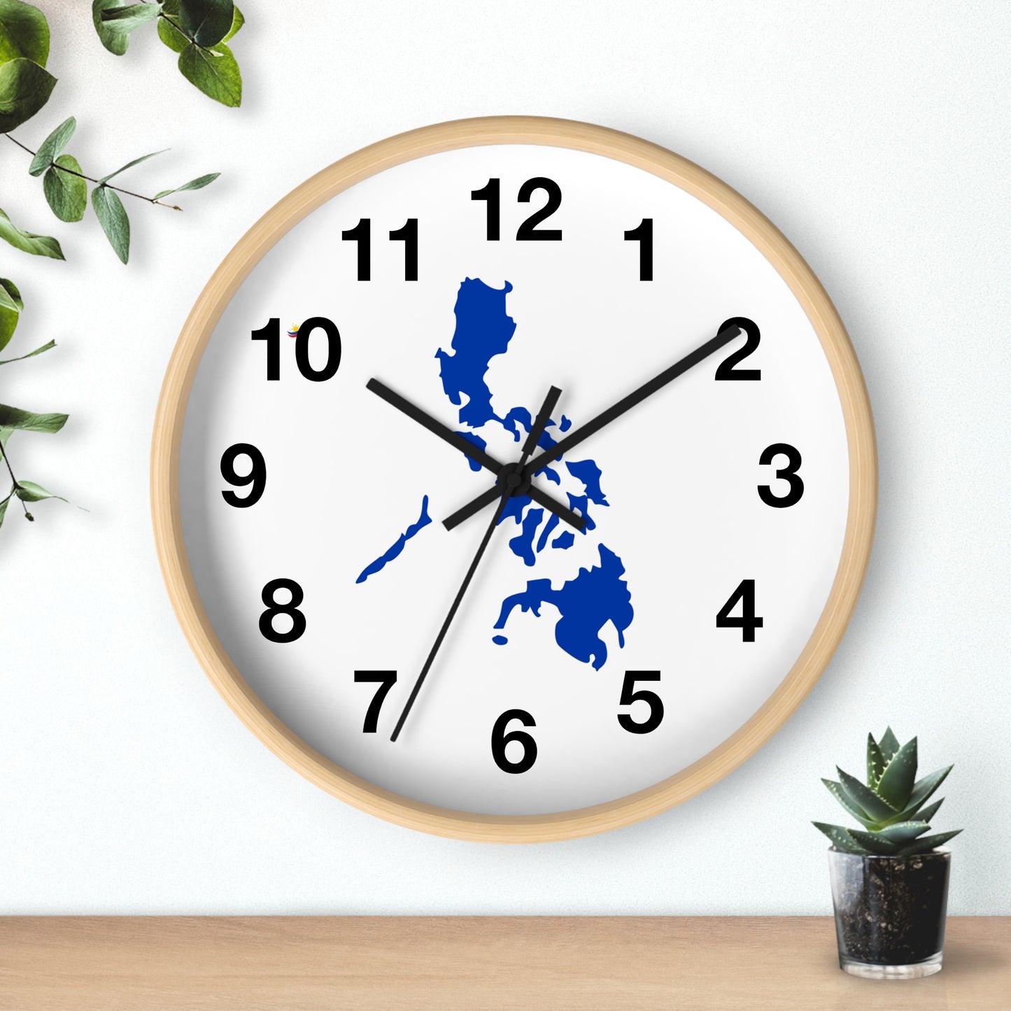 Wall Clock Map