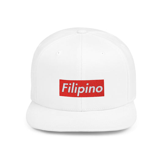 Flat Bill Snapback - Filipino