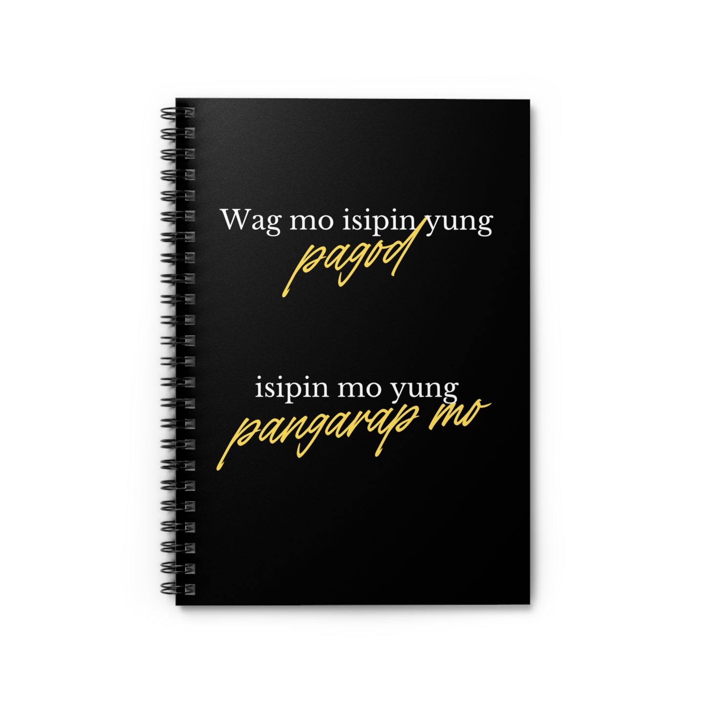 Spiral Notebook Ruled Line -  Pangarap Mo