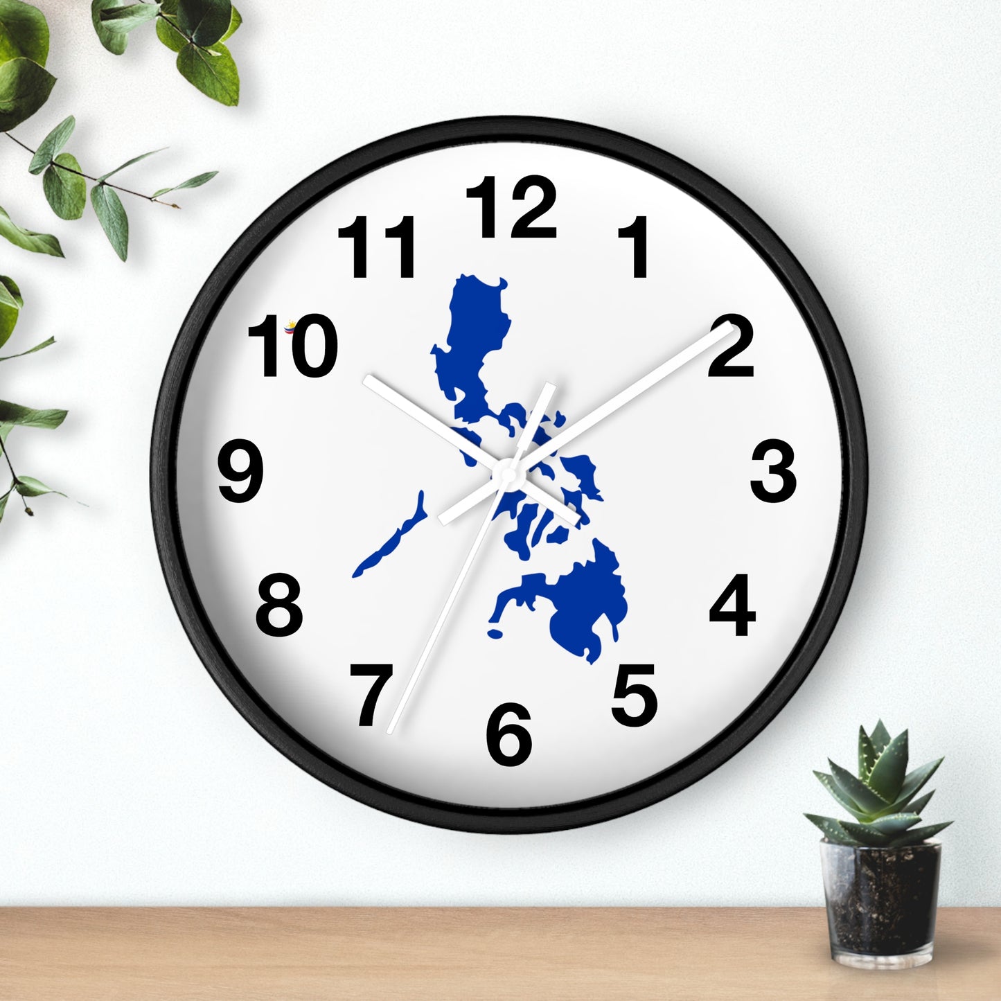 Wall Clock Map