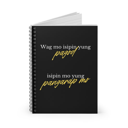 Spiral Notebook Ruled Line -  Pangarap Mo