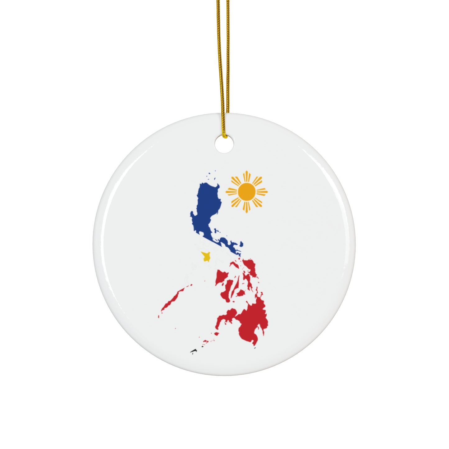 Ceramic Ornament - Philippine Map